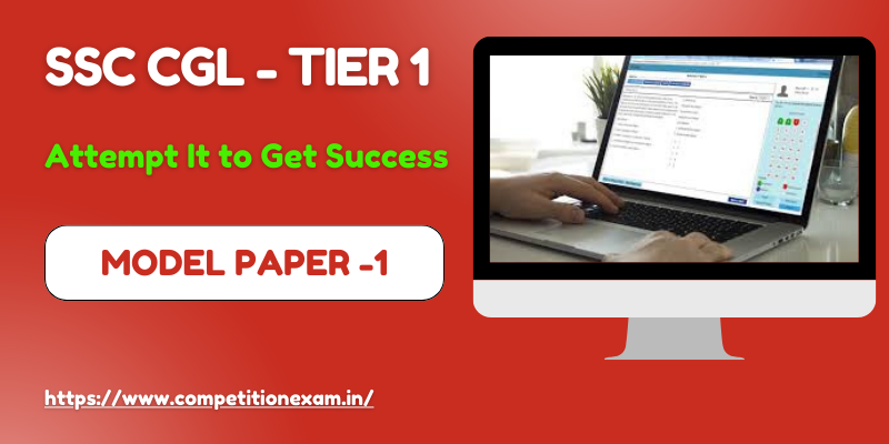SSC CGL Tier 1 Model Paper 1